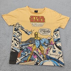 Star Wars Empire Strikes Back Shirt Mens Medium GU Graphic Tee‎ Movie Sci-Fi
